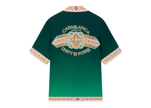 Casablanca Unity Is Power Silk Shirt