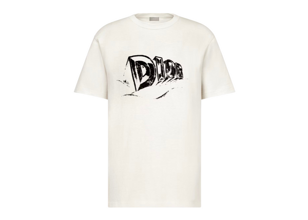 Dior White Relaxed Fit T-Shirt