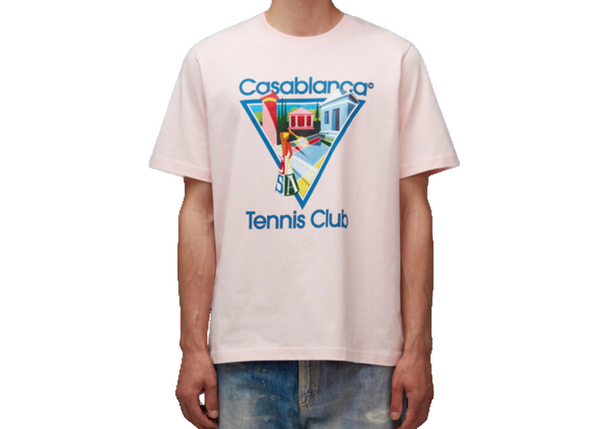 Casablanca Pink La Joueuse T-Shirt