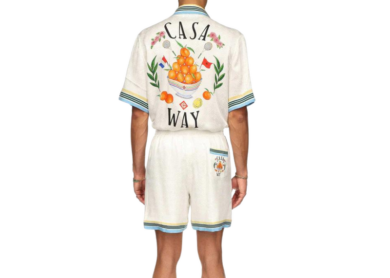 Casablanca Casa Way Silk Shorts