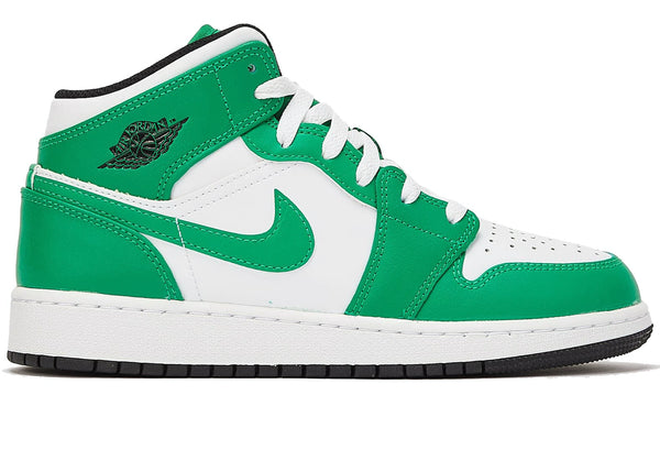 Nike Jordan 1 Mid 'Lucky Green' (GS)