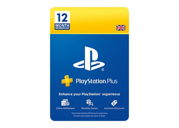 PlayStation Plus: 12 Month UK Membership