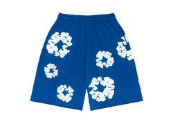 Denim Tears The Cotton Wreath Shorts Royal Blue