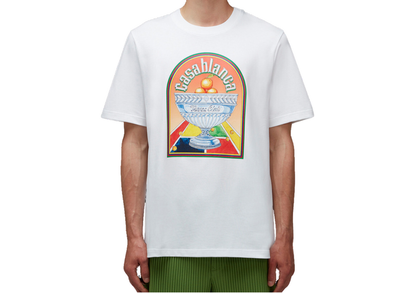 Casablanca White Terrain D'Orange T-Shirt