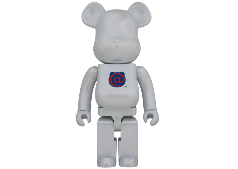 Bearbrick 20th Anniversary 1st Model White Chrome 1000%