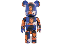 Bearbrick Andy Warhol x Muhammad Ali 1000%