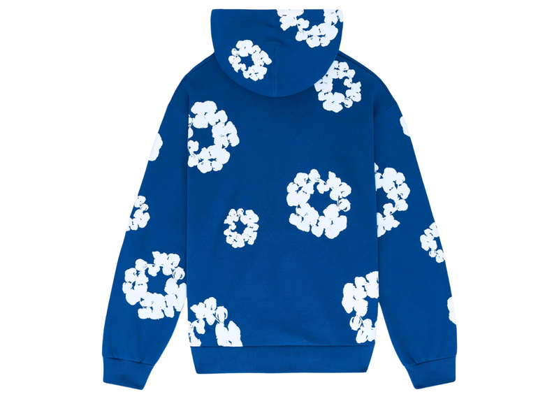 Denim Tears The Cotton Wreath Hoodie Royal Blue