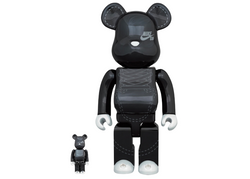 Bearbrick x Nike SB Black 400% & 100%