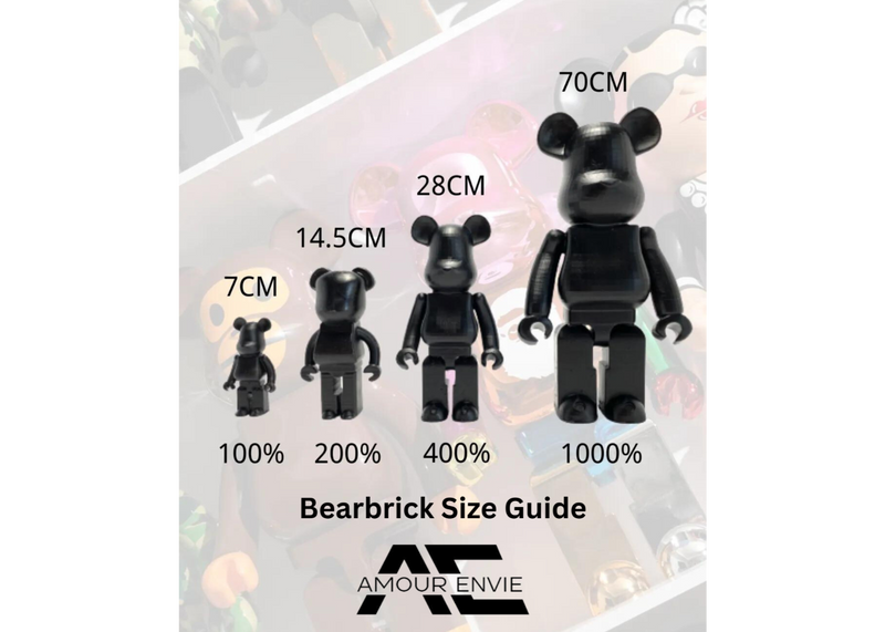 Bearbrick x Kith Desert 400% & 100%