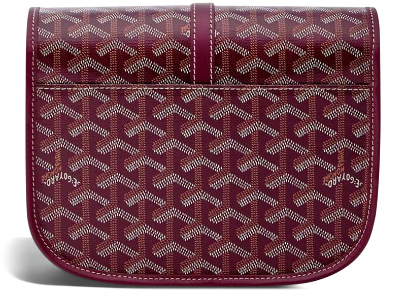 Goyard Belvedere PM Bag Burgundy