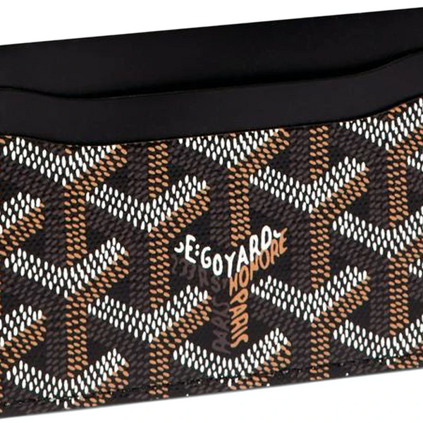 Goyard Saint Sulpice Card Holder Black Amour Envie