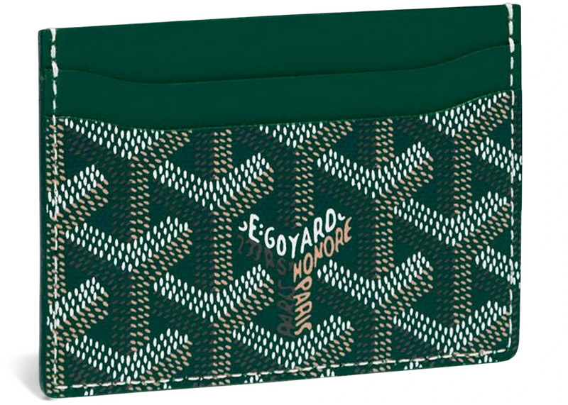 Goyard Saint Sulpice Card Holder Green