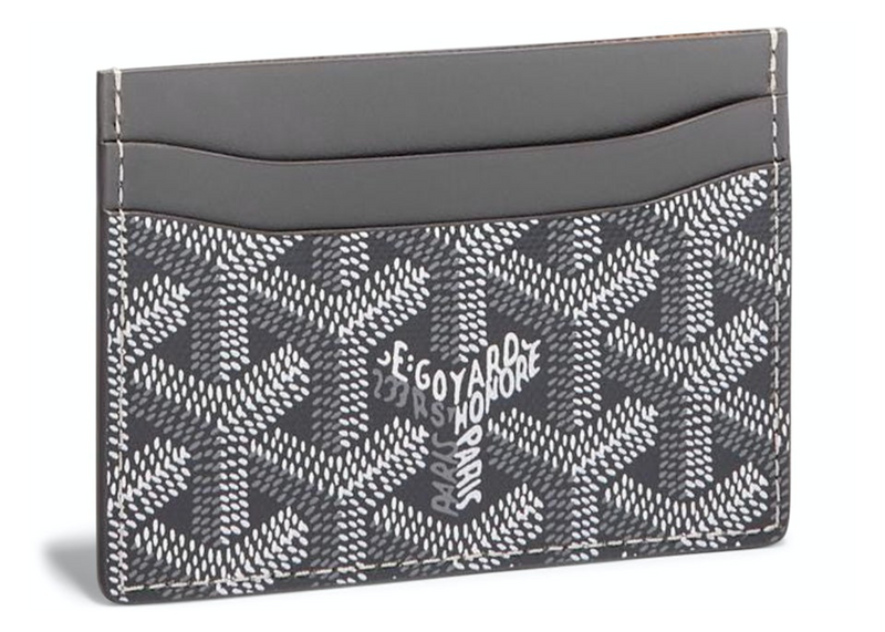 Goyard Saint Sulpice Card Holder Grey