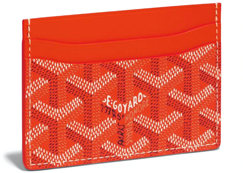 Goyard Saint Sulpice Card Holder Orange