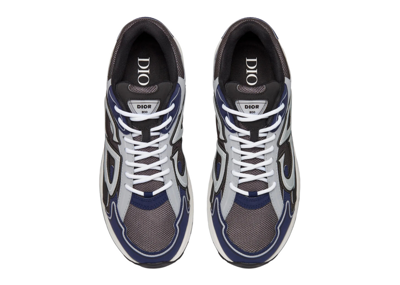 Dior B30 Black Blue Grey Trainer