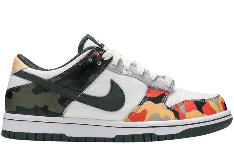 Nike Dunk Low ‘Sail Multi Camo’ (GS)