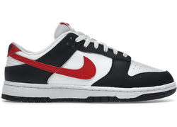 Nike Dunk Low 'Black White University Red'