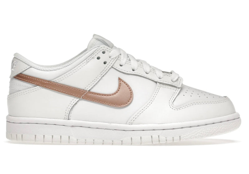 Nike Dunk Low ‘White Pink Bronze’ (GS)