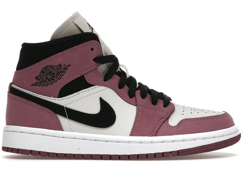 Nike Jordan 1 Mid 'Light Mulberry' (W)