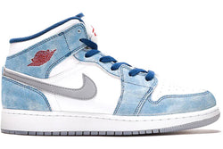 Nike Jordan 1 Mid 'French Blue' (GS)